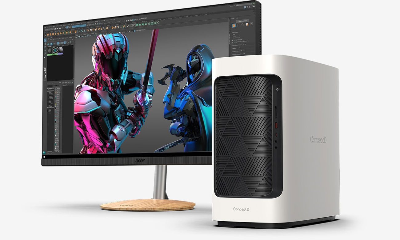 Desktop dla profesjonalistów Acer ConceptD 300