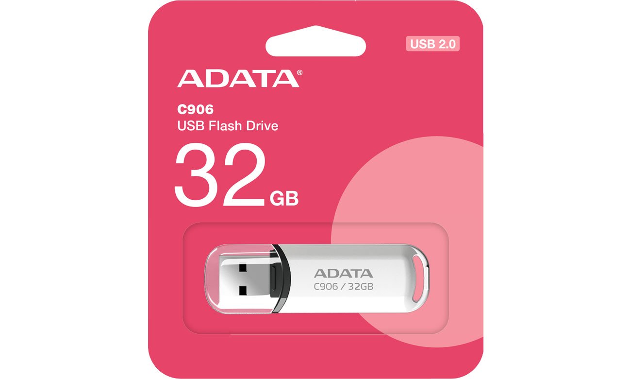 Pendrive ADATA 32 GB C906 weiß USB 2.0