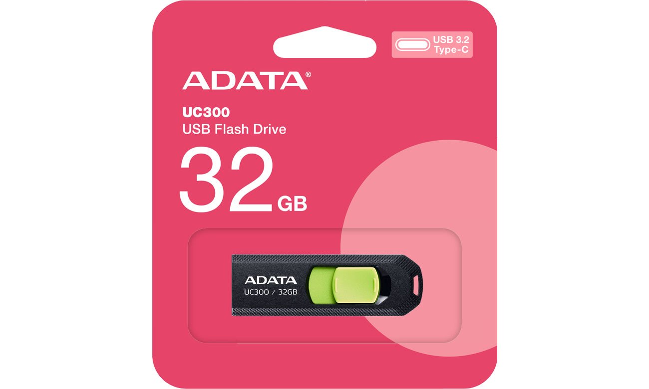 Pendrive ADATA 32 GB UC300 USB-C