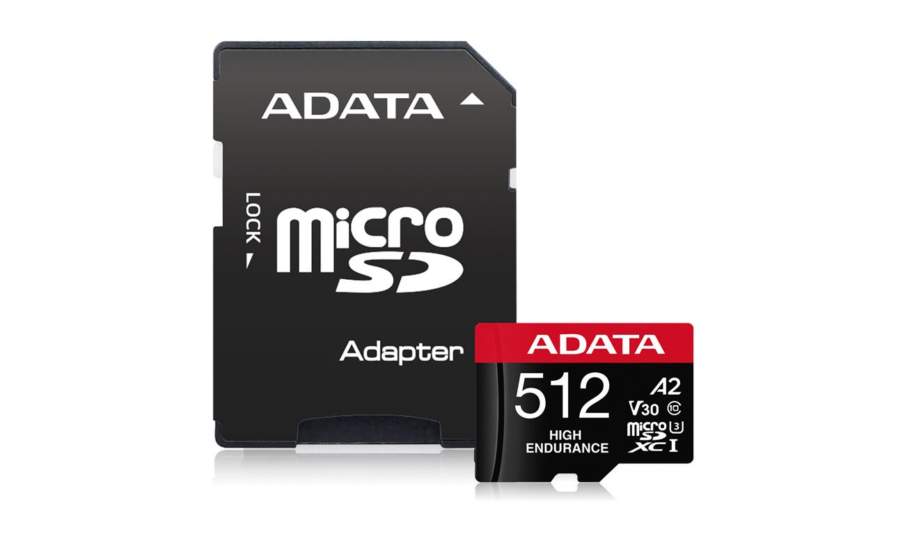 512GB microSDXC HIGH Endurance UHS-I U3 V30S