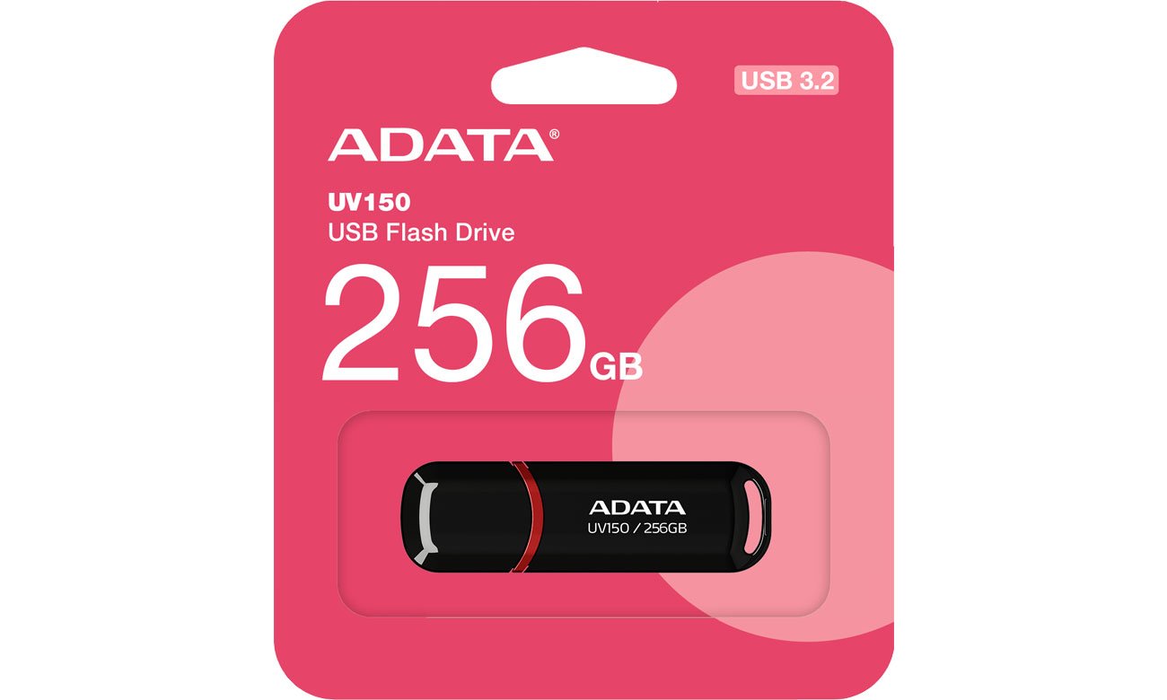 Pendrive ADATA 256 GB DashDrive UV150 schwarz USB 3.2