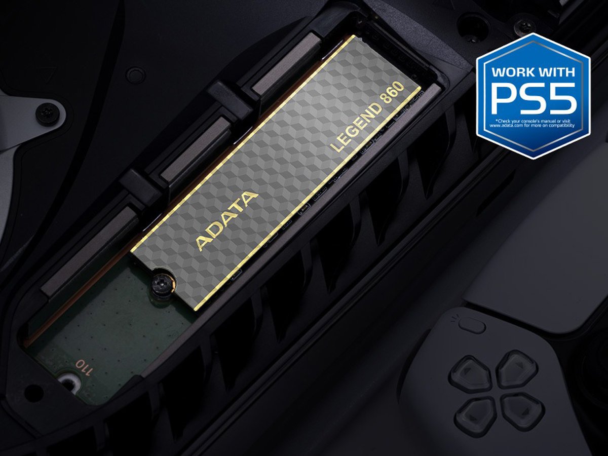 Dysk SSD M.2 PCIe Gen4 NVMe ADATA LEGEND 860 - Grafika lifestyle