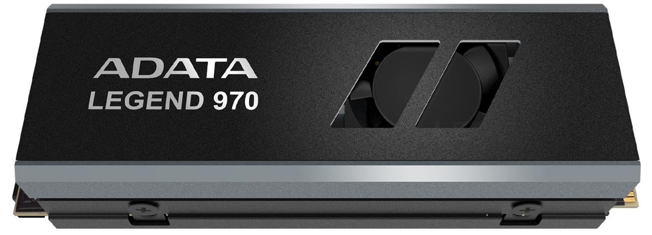 Dysk SSD M.2 ADATA LEGEND 970 PCIe Gen5 NVMe - Widok od przodu pod kątem