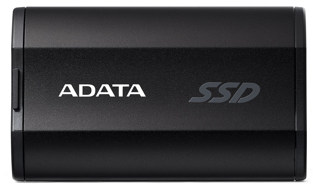 Dysk zewnętrzny ADATA SD810 Czarny - Widok od przodu