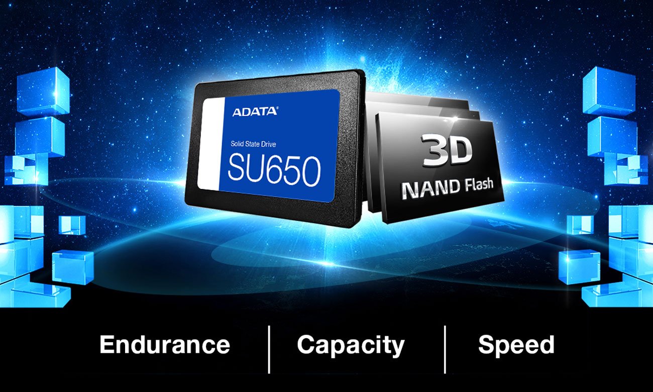 Dysk ADATA 2TB 2,5'' SATA SSD Ultimate SU650