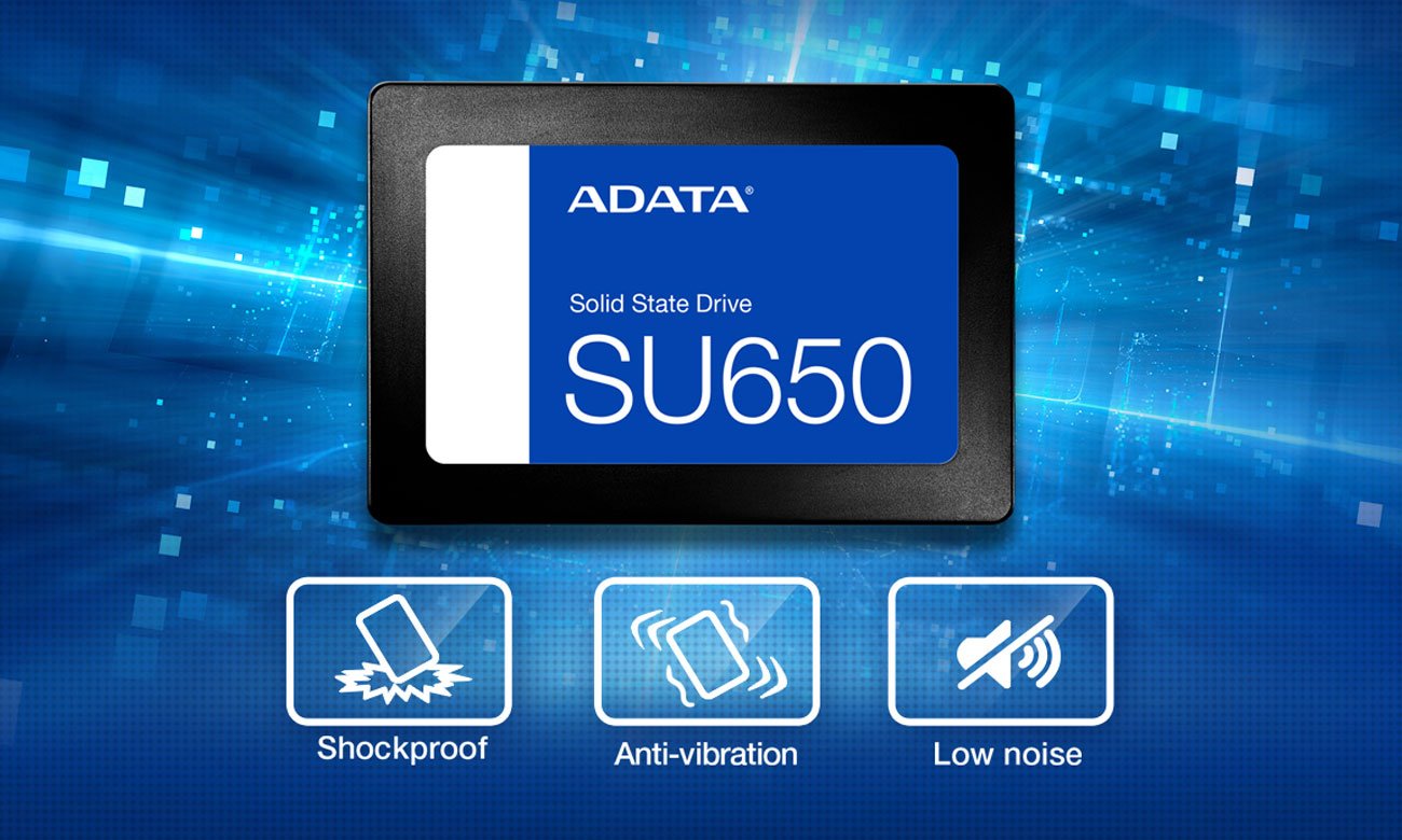 Dysk ADATA 2TB 2,5'' SATA SSD Ultimate SU650