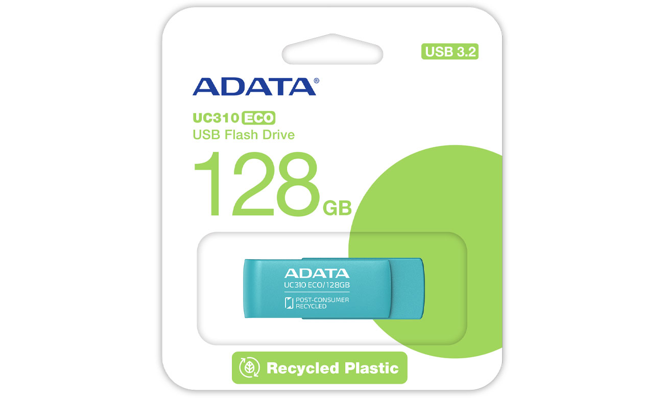 Pendrive ADATA 128 GB UC310 Eco USB 3.2