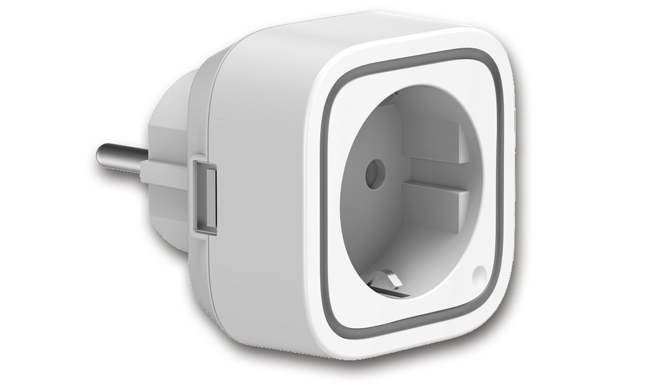 Inteligentne gniazdko Aeotec Smart Switch 6 - Widok gniazdka pod kątem
