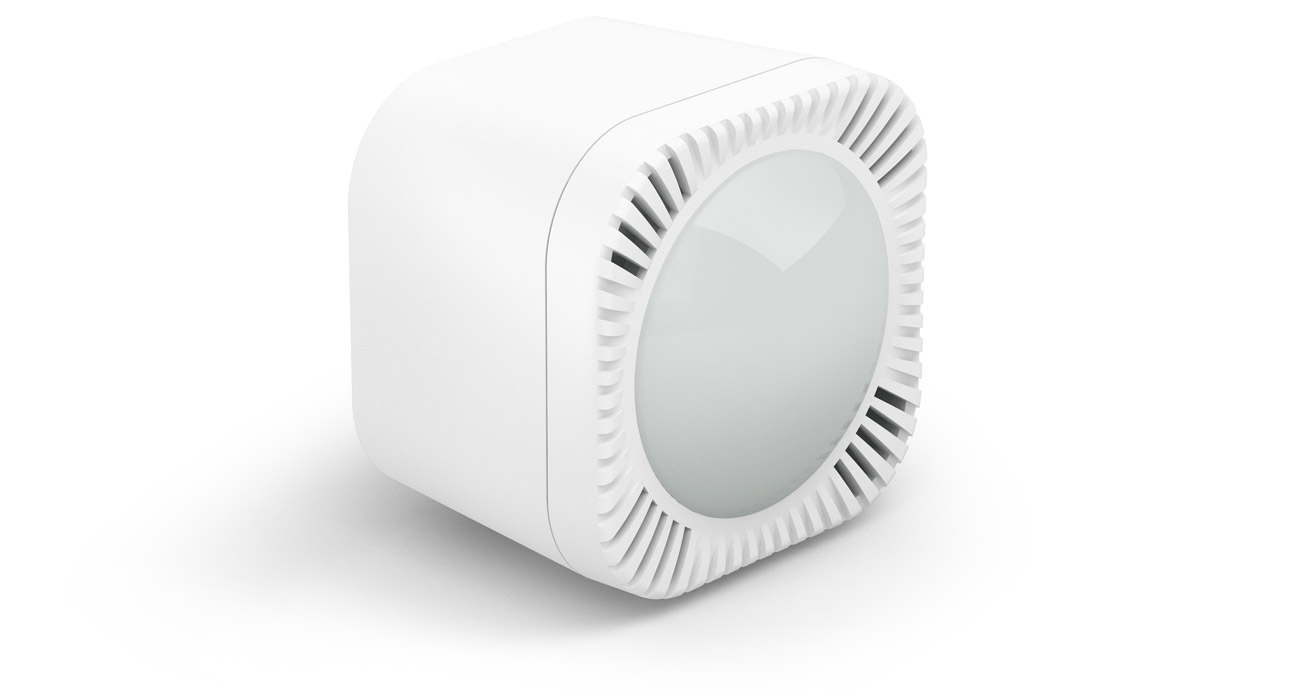 Inteligentny sterownik Aeotec MultiSensor 7 - Widok z przodu pod kątem