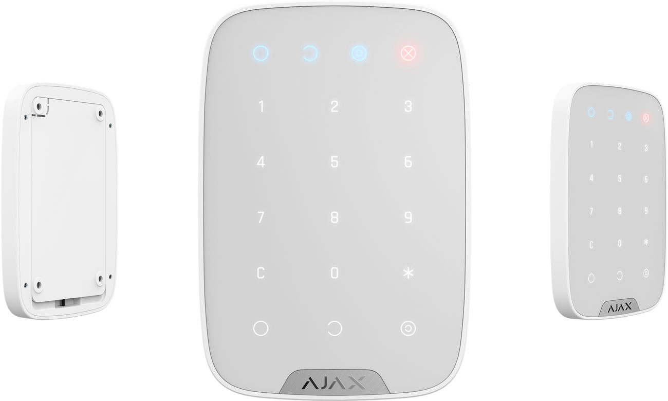 Bezprzewodowa klawiatura Ajax Systems KeyPad (biały)