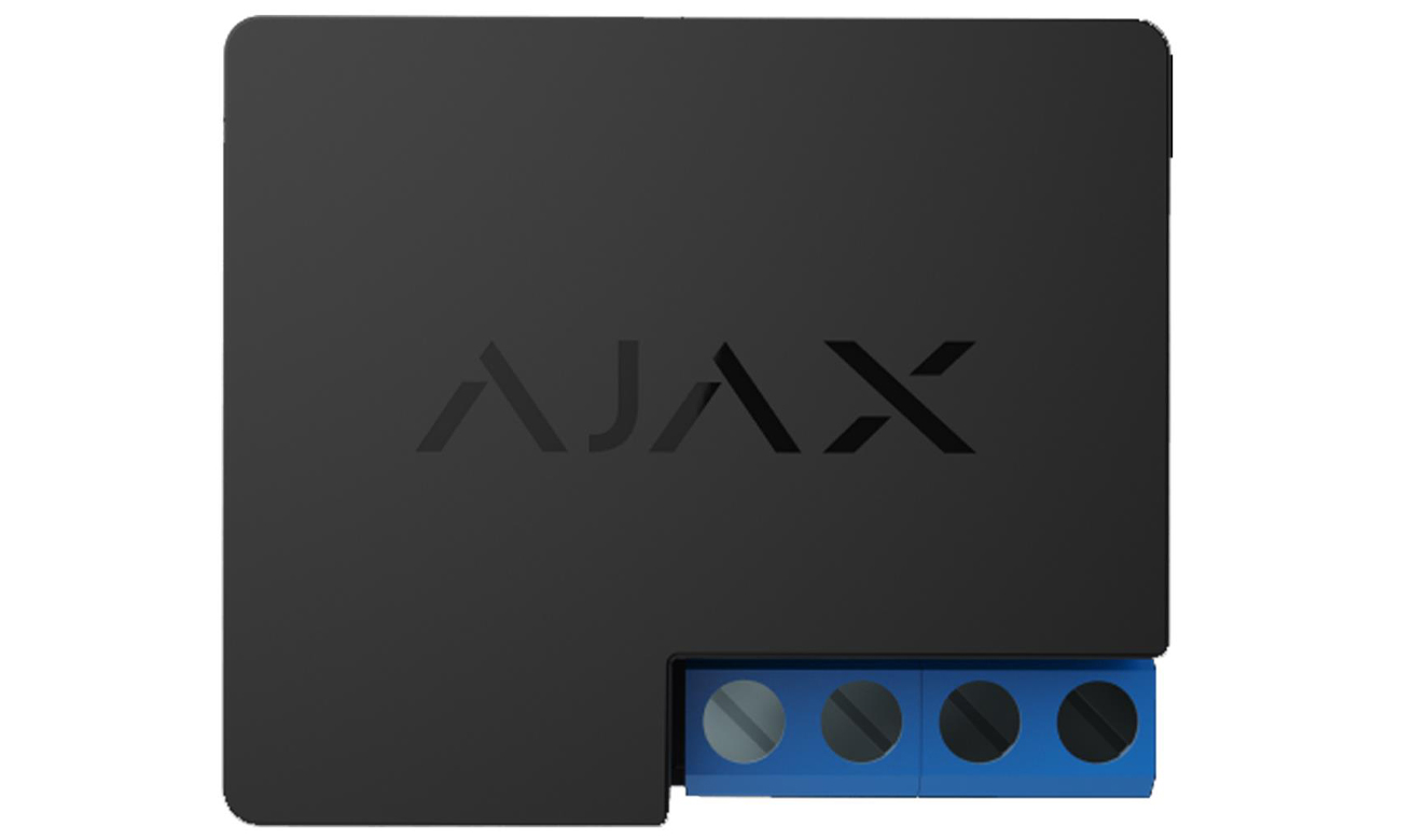 Przekaźnik mocy do zdalnego sterowania Ajax Systems WallSwitch - Widok od przodu