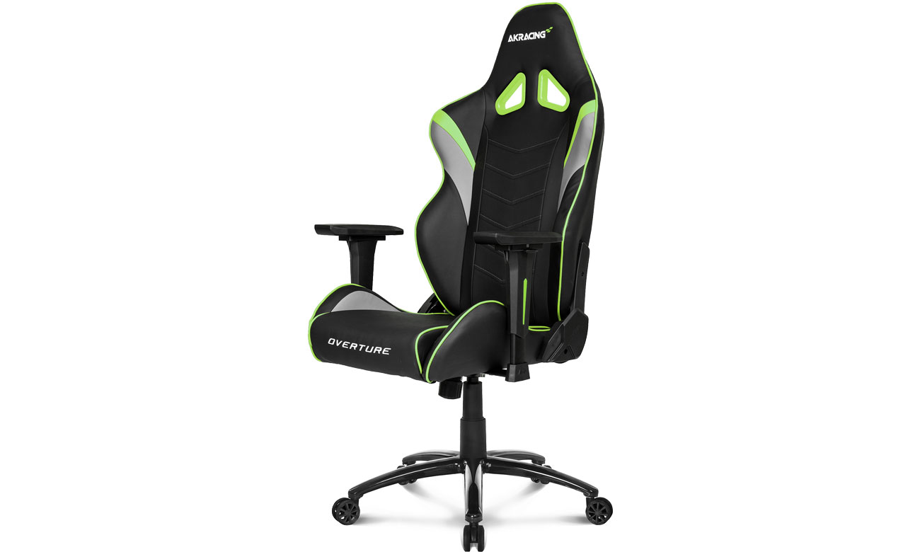Fotel gamingowy AKRACING Overture (Czarno-Zielony) AK-OVERTURE-GN