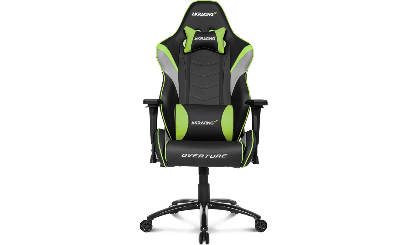 AKRACING Overture AK-OVERTURE-GN Widok z przodu