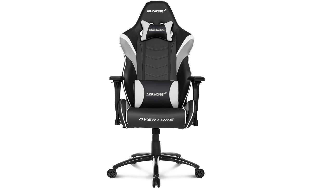 AKRACING Overture AK-OVERTURE-WT Widok z przodu