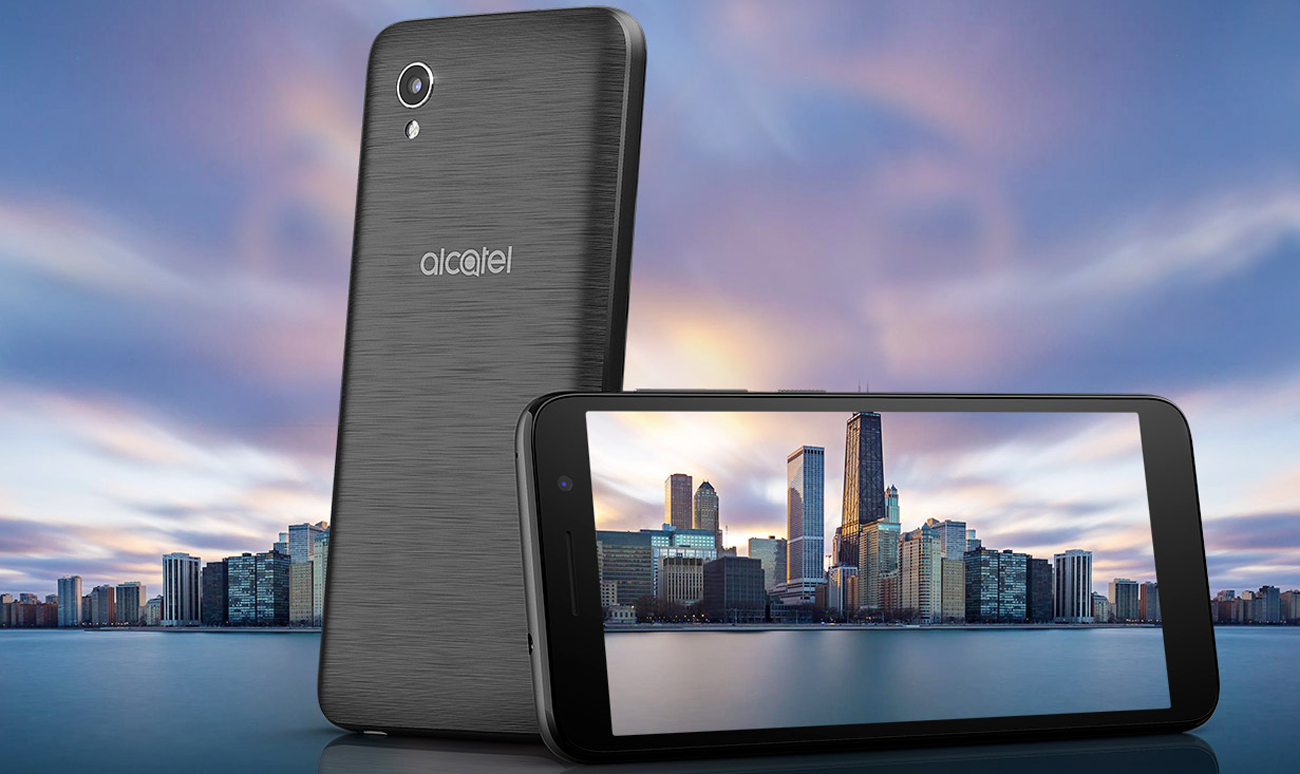 Alcatel 1 stylowa metaliczna obudowa