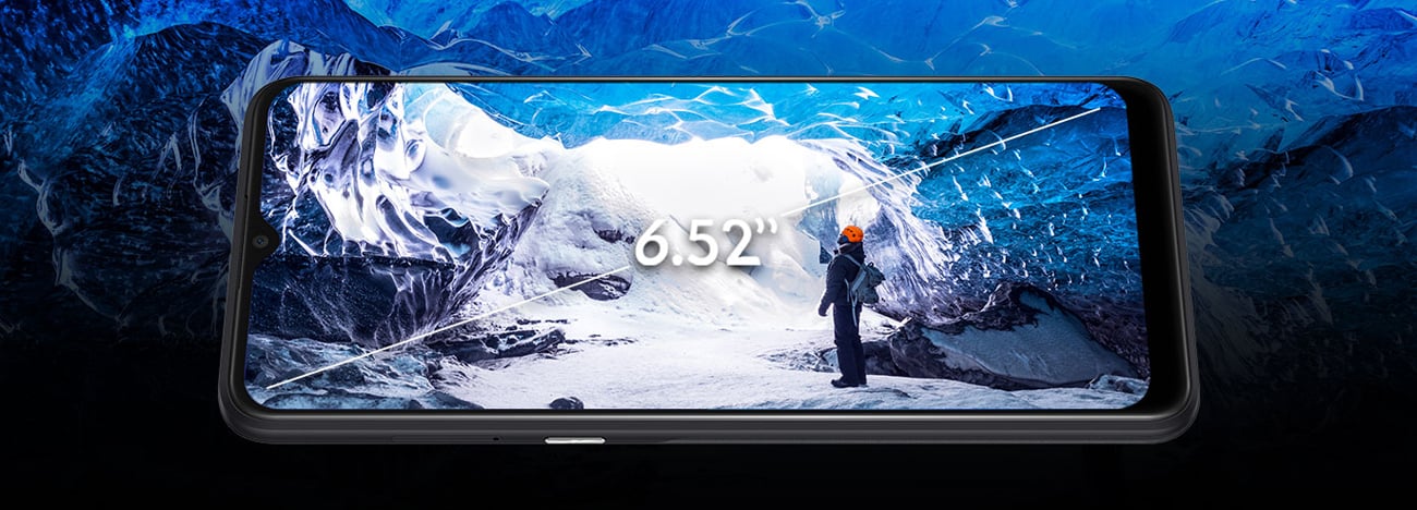 Alcatel 3x (2019) panoramiczny ekran