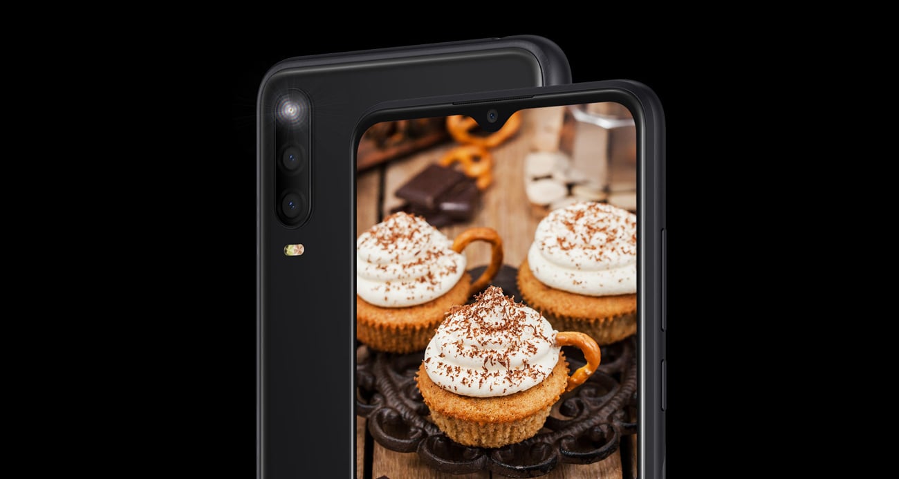 Alcatel 3x (2019) potrójny aparat dof