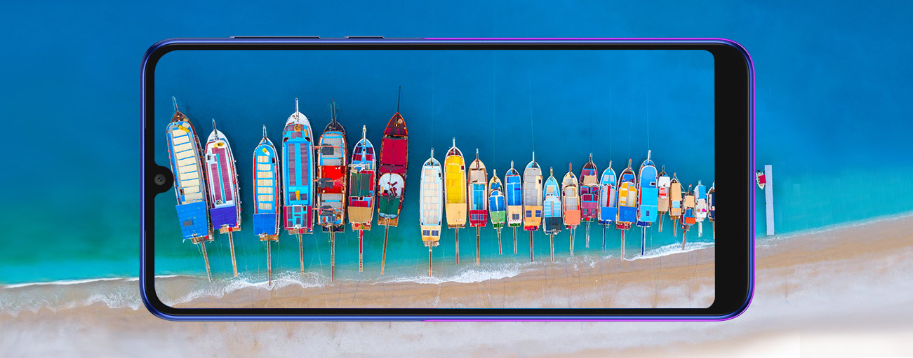 Alcatel 3 (2019) panoramiczny ekran