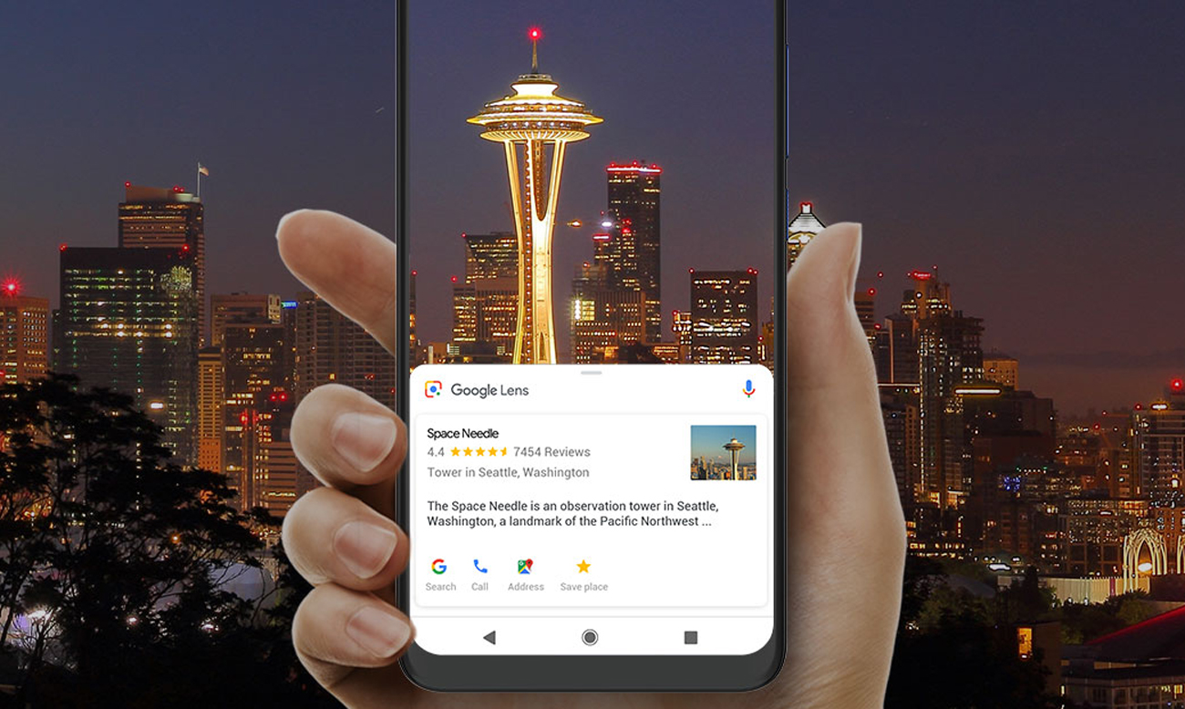 Alcatel 5v android oreo google lens