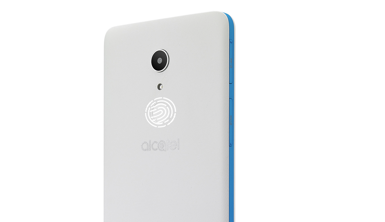 Szary Alcatel A3 XL czytnik linii papilarnych