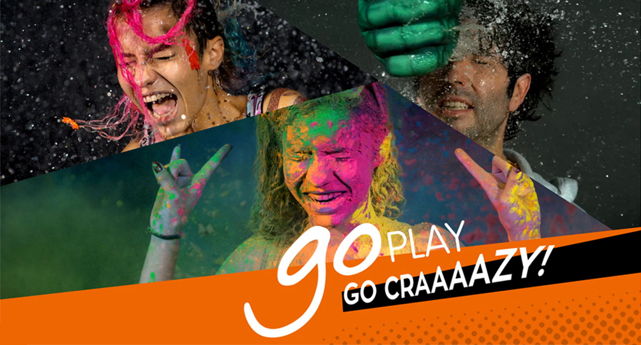 Pomarańczowy Alcatel GO PLAY LTE IP67 funkcje społecznościowe