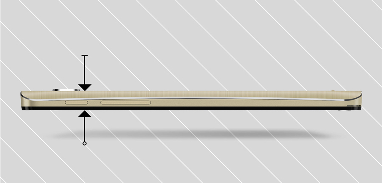 smartfon Alcatel ONETOUCH POP 4S smukła obudowa mniej niz 8mm