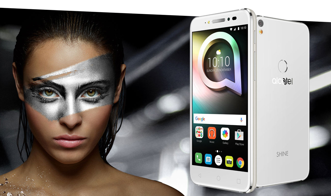 Alcatel Shine Lite kamera selfie sterowana gestami