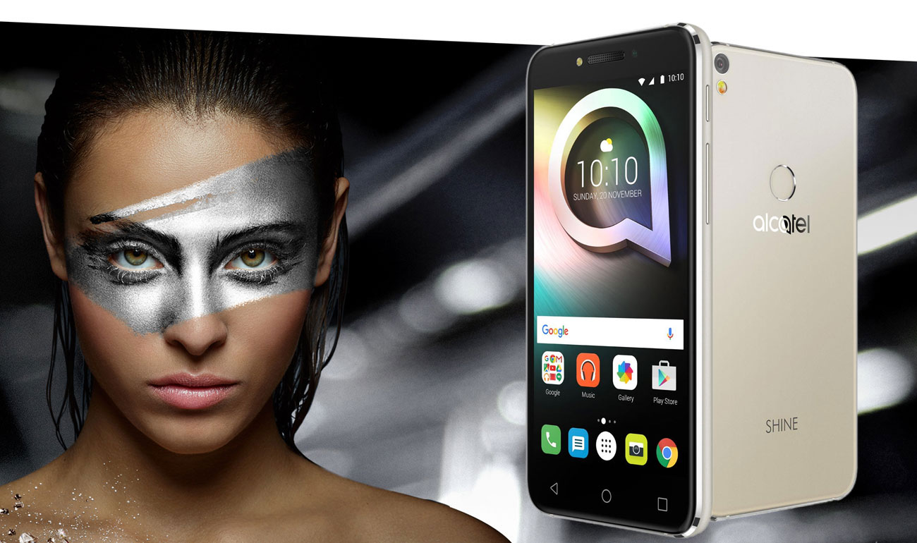 Alcatel Shine Lite kamera selfie sterowana gestami