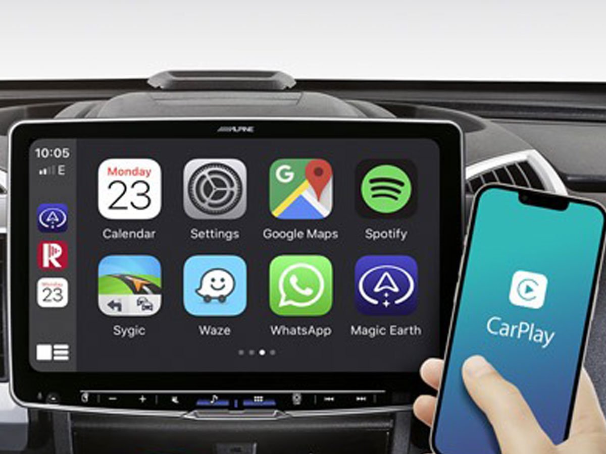 Samochodowa stacja multimedialna Alpine iLX-F115D - Pełna integracja ze smartfonem