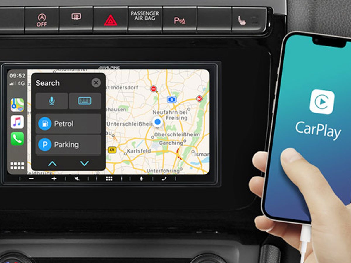 Samochodowa stacja multimedialna Alpine iLX-W690D - Pełna integracja ze smartfonem
