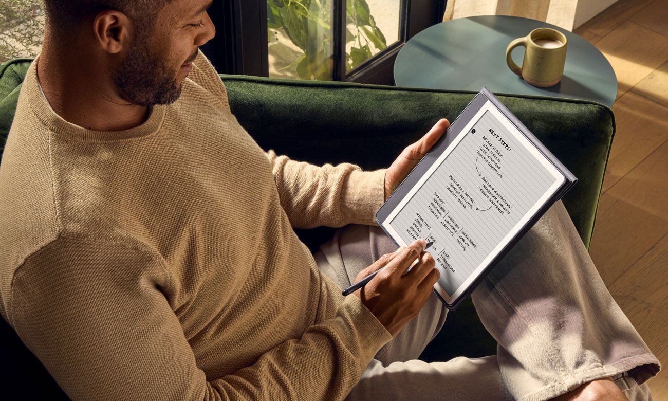 Amazon Kindle Scribe ekran oraz rysik