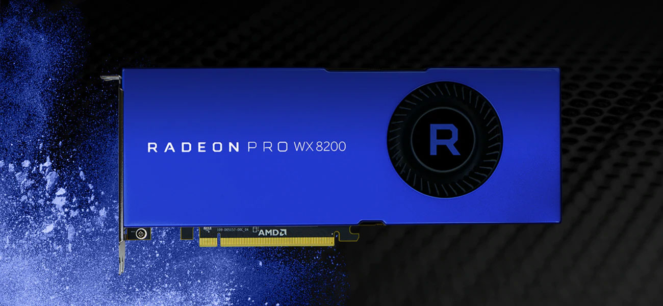 AMD Radeon Pro WX 8200 8 GB HBM2