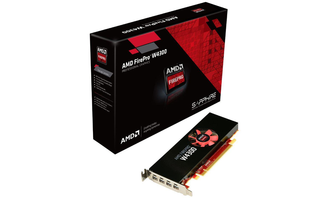 AMD FirePro W4300 4GB GDDR5 - Karty 