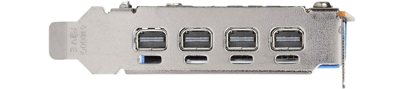 AMD Radeon Pro WX 4100 4GB GDDR5 Złącza mini DisplayPort 1.4