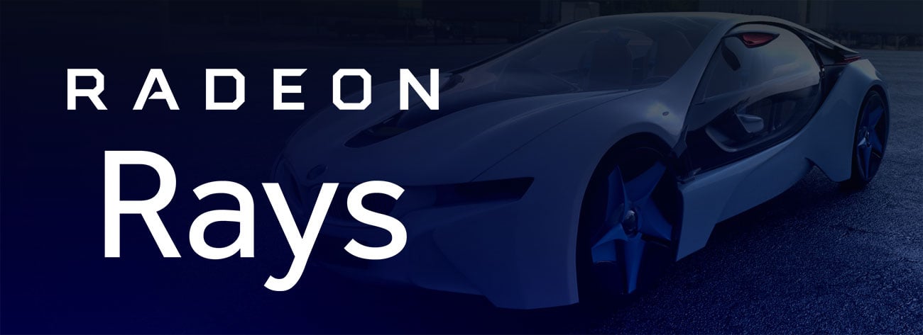AMD Radeon Pro WX 4100 4GB GDDR5 Technologia Radeon Rays