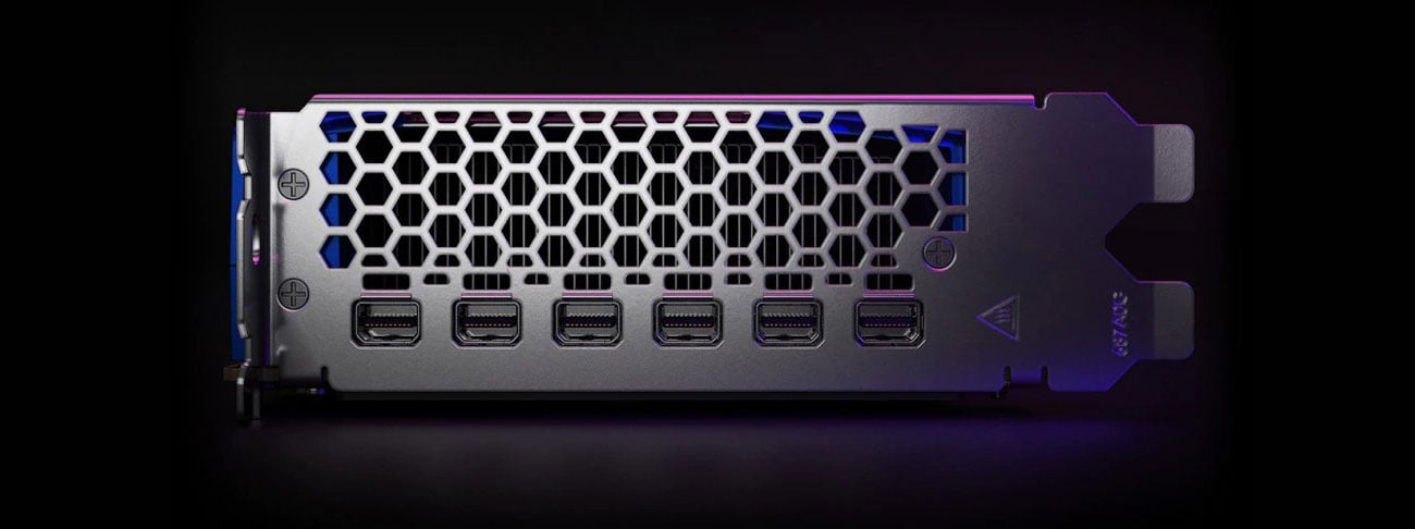 AMD Radeon PRO W6800 32GB - Złącza