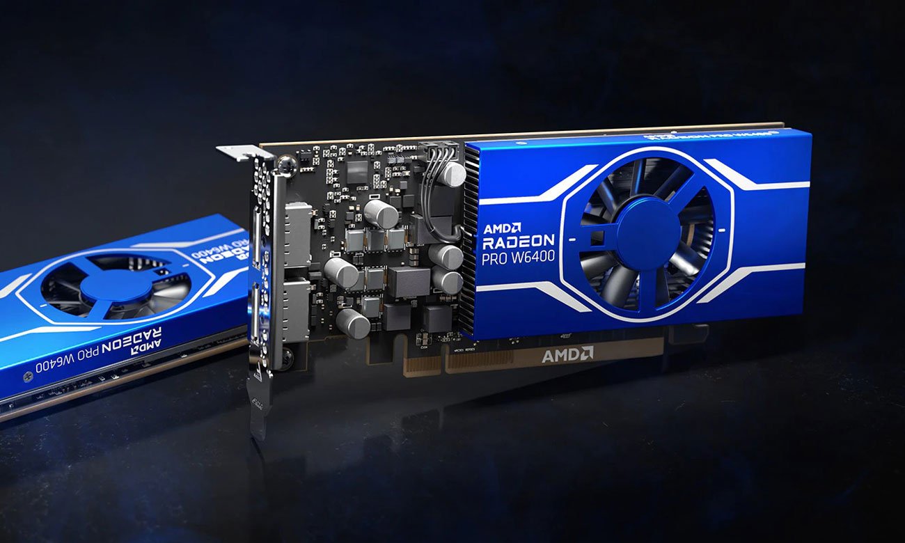 AMD Radeon PRO W6400 profesjonalna karta graficzna