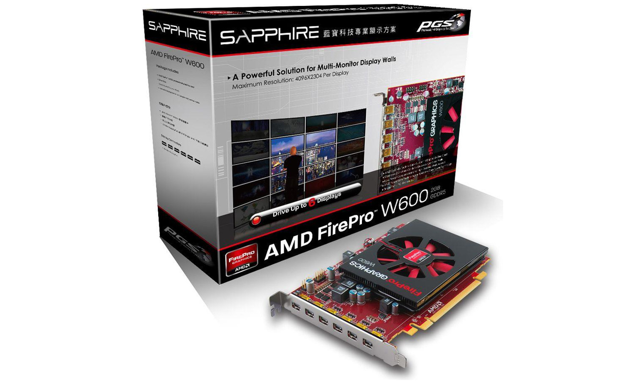 AMD FirePro W600 2GB GDDR5 100-505968