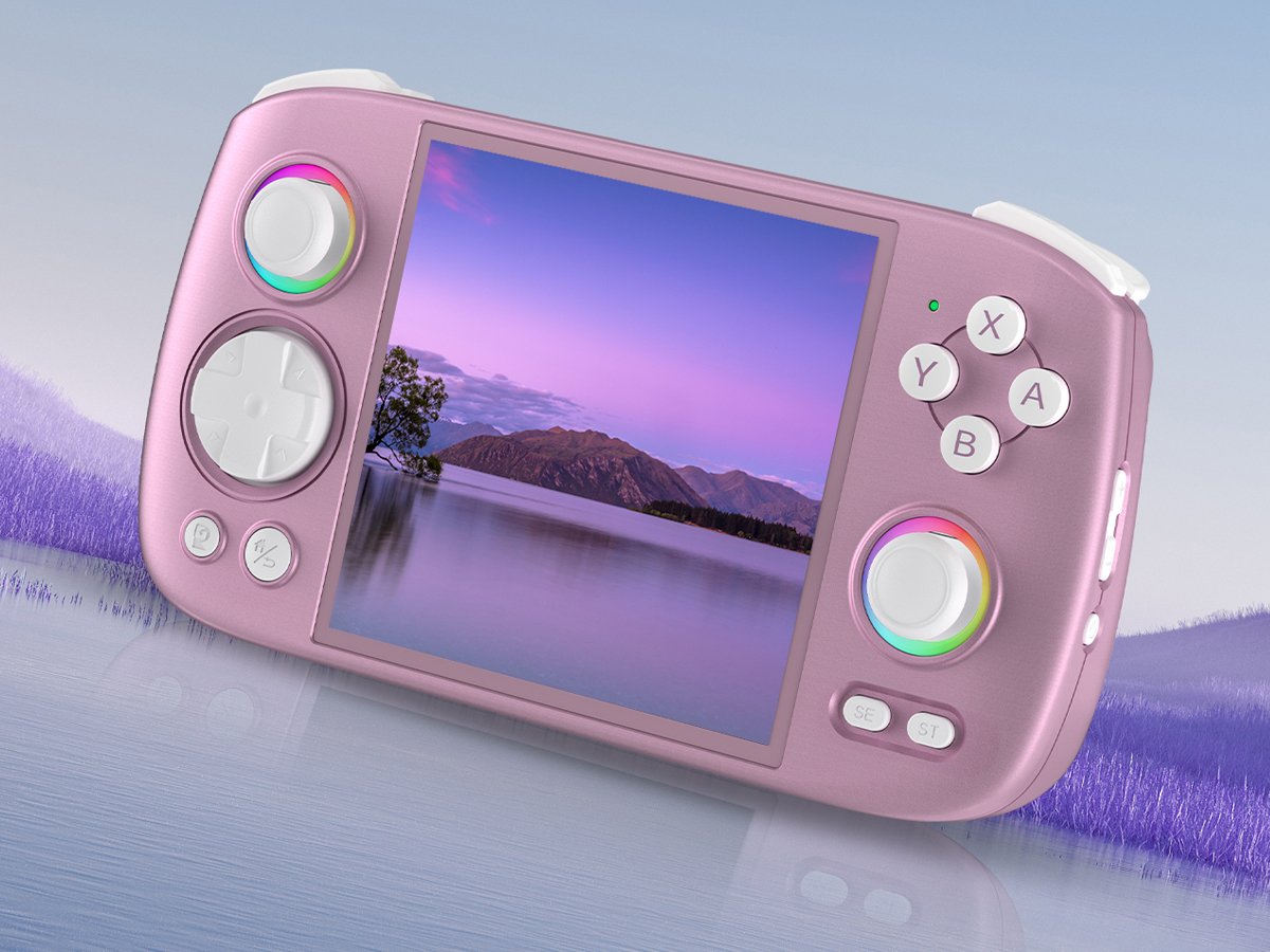 Konsola przenośna retro Anbernic RG Cube - W pełni laminowany ekran dotykowy