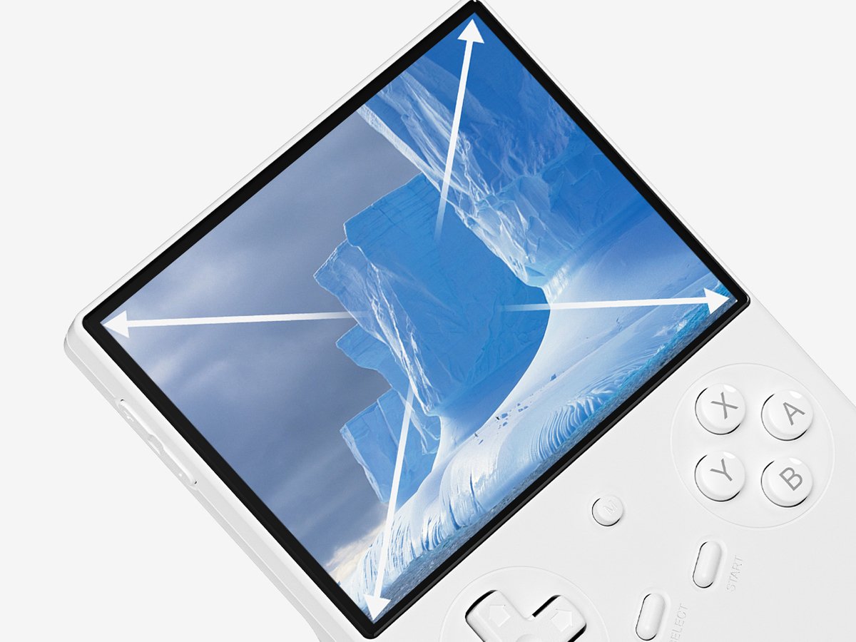 Konsola przenośna Anbernic RG40xx V - Wysokiej klasy ekran IPS LCD z pełną laminacją