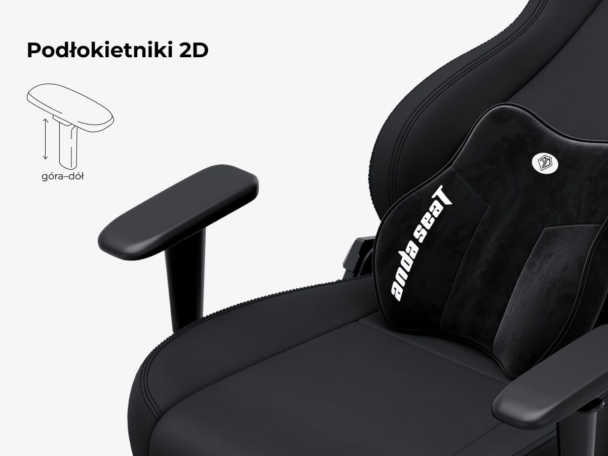 Podłokietniki 2D: Komfort i dopasowanie