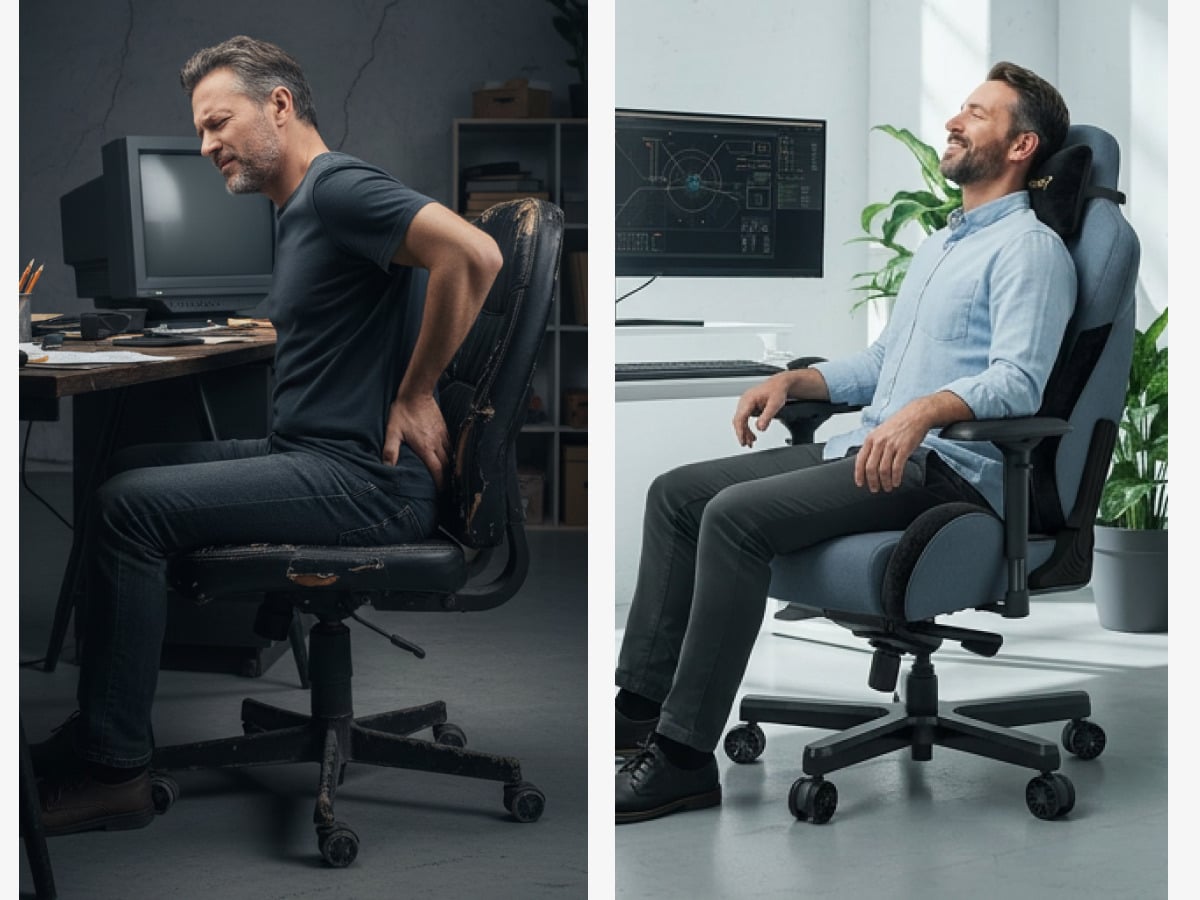 Ergonomia dopasowana do Twojej anatomii