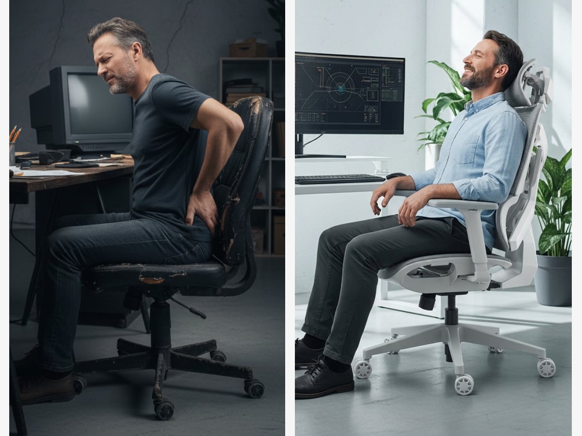 Ergonomia dopasowana do Twojej anatomii