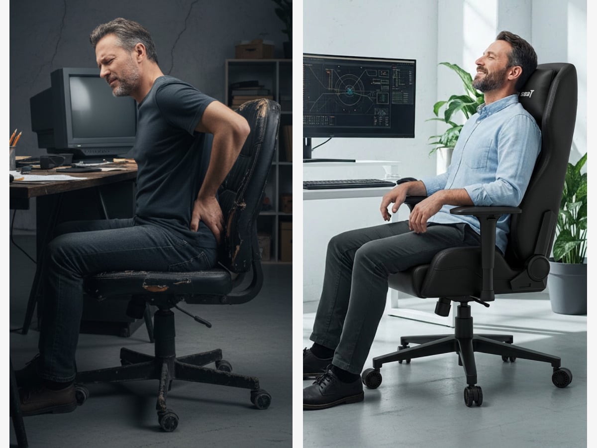 Ergonomia dopasowana do Twojej anatomii