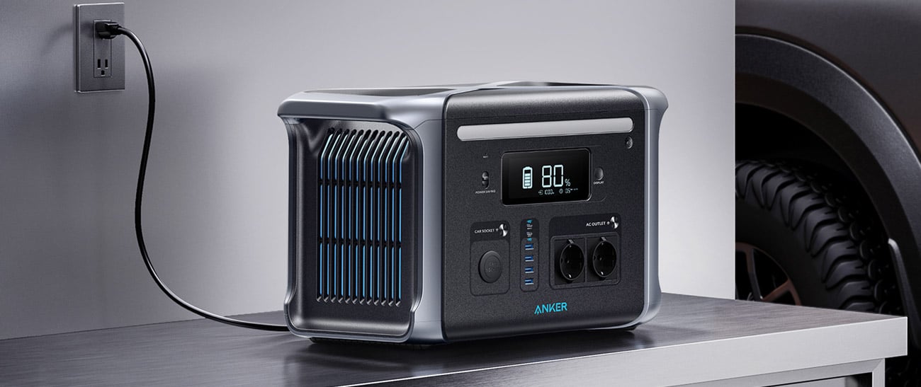 Anker PowerHouse 575 ładowanie