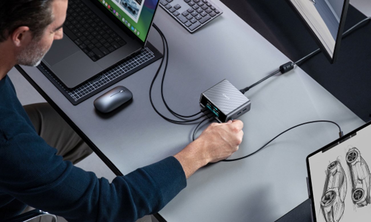 Ładowarka Anker Prime 250W GaN Desktop Charger (6 Ports)
