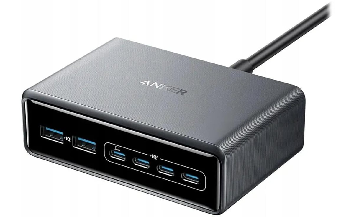 Anker Prime Ladegerät 200W 6 Ports GaN