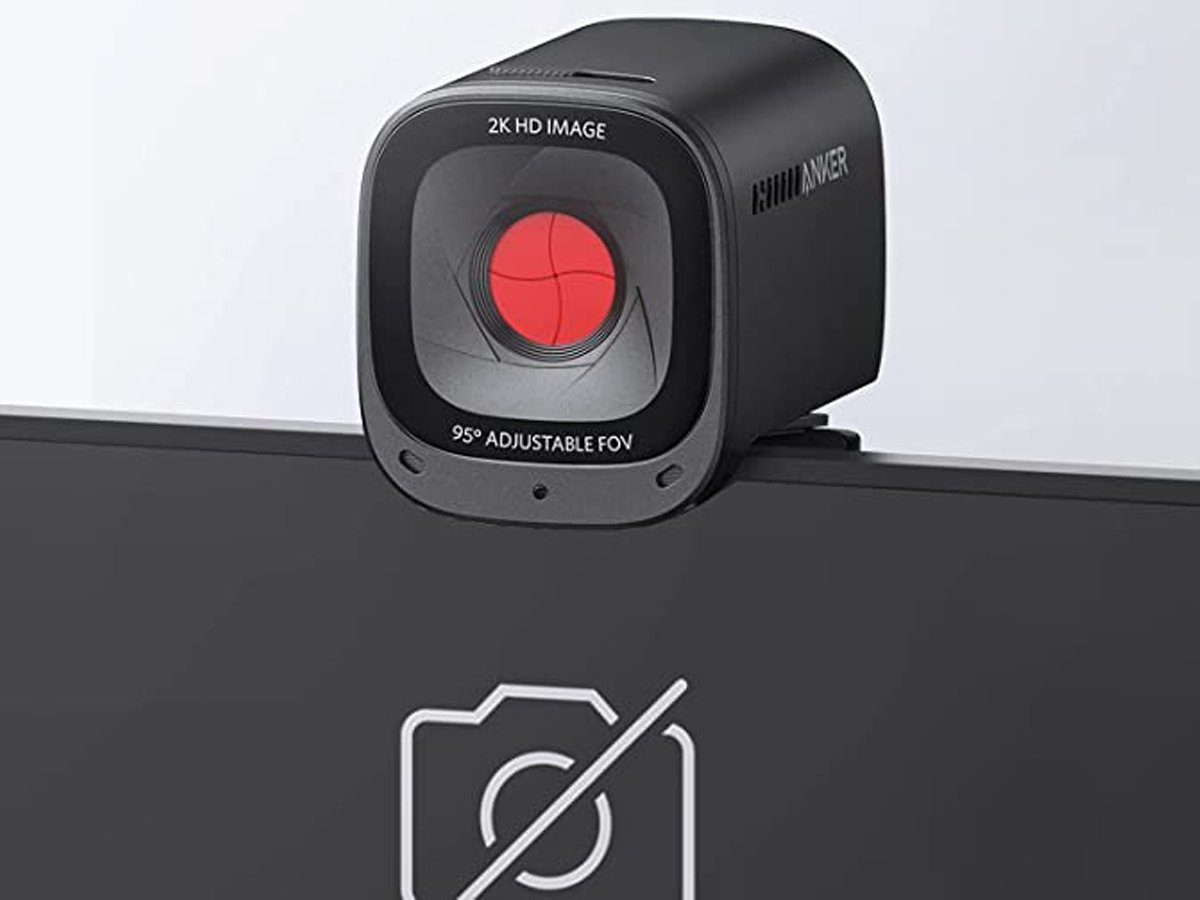 Kamera internetowa Ankerwork PowerConf C200 Webcam - Osłona prywatyzująca