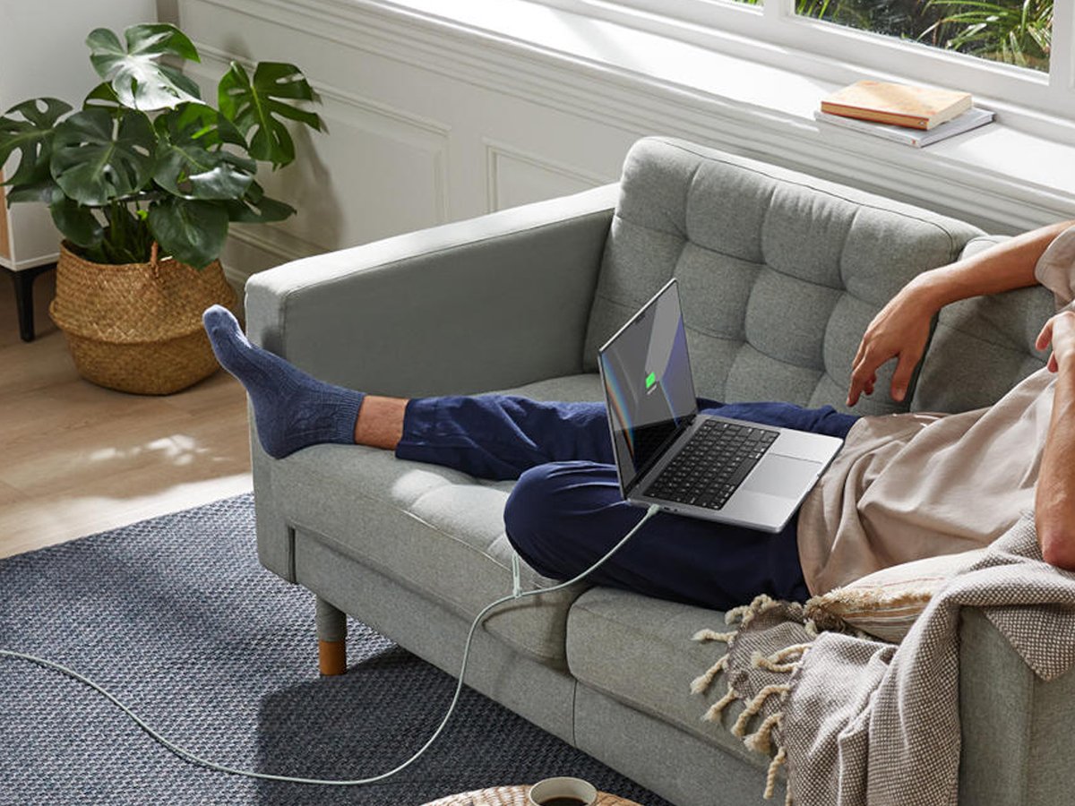 Anker 544 Bio-Nylon USB-C na USB-C 1.8 m zielony