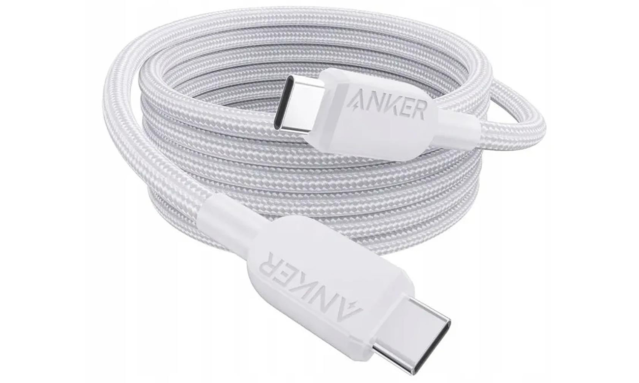 Anker 240W USB-C na USB-C 1.8m biały